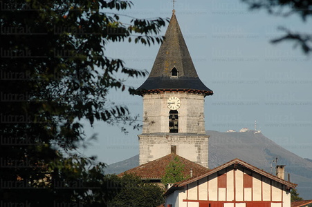 08RT0081-Iglesia de Ainhoa, Lapurdi, Francia