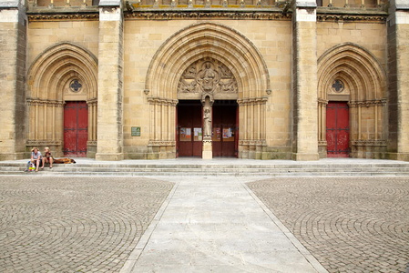 09PXE_979-Iglesia de San Andrés. Bayona. Lapurdi. Francia
