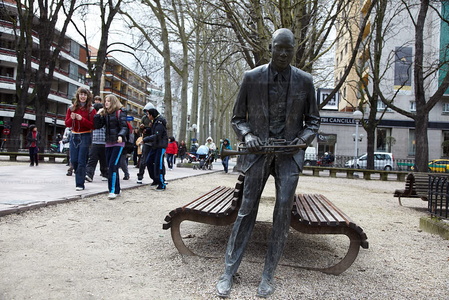 09283-Estatua del músico de jazz Wynton Marsalis. Parque de La 