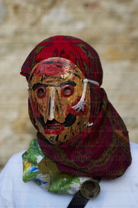 03271-Retrato de un Moxaurre. Carnaval de Unanu, Navarra