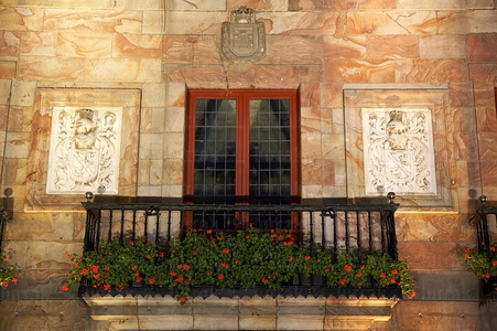 05892-Fachada del ayuntamiento. Casa Palacio Corral- Ipeñarriet