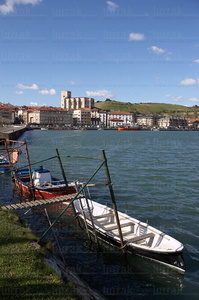 06250-Barcas amarradas en el rÌo Urola. Zumaia, Gipuzkoa, Euska