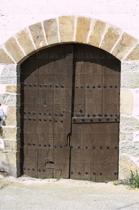06581-Puerta Típica. Valle de Ulzama. Navarra