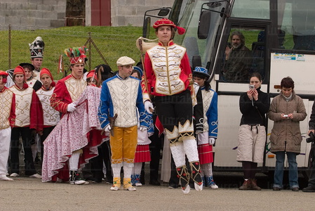 06791-Carnaval vasco. Mascarada. Pagola, Zuberoa, Francia