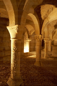 07062-Cripta románica del siglo XII.  San Martín de Unx, Navar