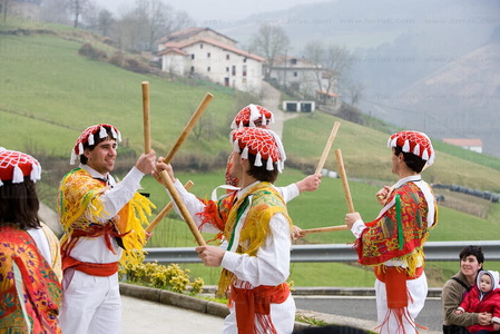 07377-Txantxos. Carnavales de Abaltzisketa, Gipuzkoa, Euskadi