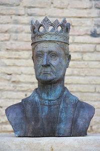 07443-Busto de Carlos III, llamado el Noble. Tudela, Navarra