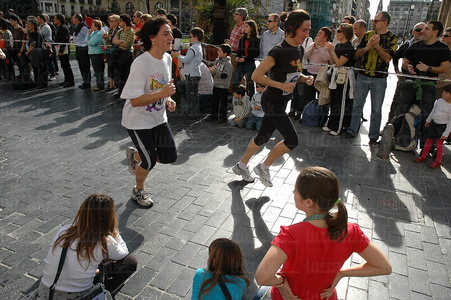08RT0055-Carrera de Mujeres en el centro ciudad. San Sebastián,