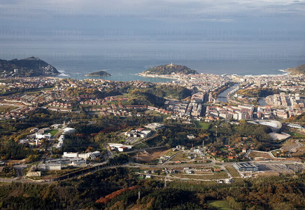 09PXE_436-Vista aérea, San Sebastián, Gipuzkoa, Euskadi