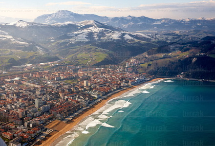 09PXE_645-Vista aérea de Zarautz, Gipuzkoa, Euskadi