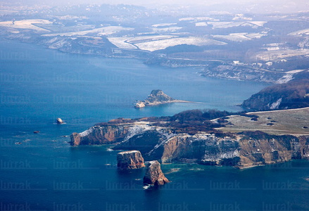 09PXE_945-Vista aérea de la Costa vasca francesa