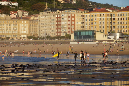 012PXE_0123-Playa de la Zurriola. San Sebastián, Gipuzkoa, Eusk