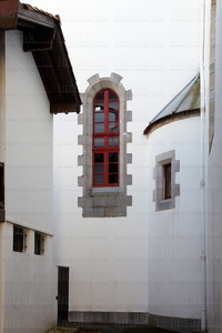 012PXE_0445-Iglesia de St. Vincent. Hendaya, Lapurdi, Francia