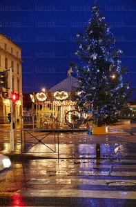 013PXE_677-Arbol de Navidad. Bayona, Lapurdi, Francia