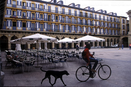00032-Perro-Chico-Bici-Plaza-Constitución-Donostia-Euskadi