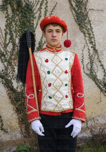 06213-Personajes del carnaval vasco: Txerrero. Mascarada. Shouta