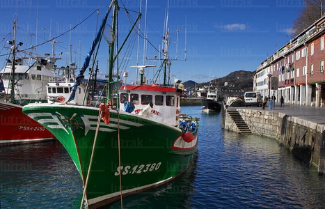 07351-Pesqueros en el puerto. San Sebastián, Gipuzkoa, Euskadi