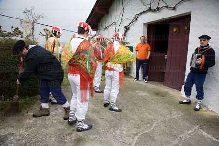 07396-Txantxos. Carnavales de Abaltzisketa, Gipuzkoa, Euskadi
