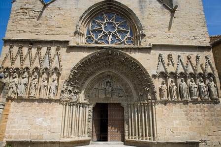 07410-Iglesia de santa María la Real. Olite, Navarra, Euskadi