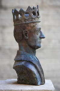 07444-Busto de Carlos III, llamado el Noble. Tudela, Navarra