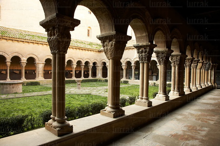 07469-Claustro. Catedral de Santa Maria de Tudela, Navarra