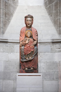 07481-Imagen de la Vírgen Blanca. Catedral de Santa Maria de Tu