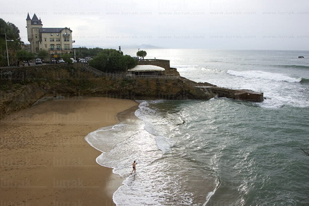 07516-Playa. Villa Belza. Biarritz, Lapurdi, Francia