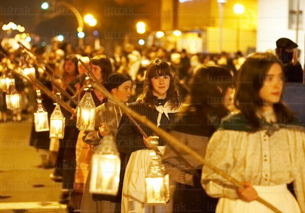 07943-Desfile de Olentzero. Billabona, Gipuzkoa, Euskadi